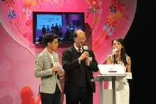 Family Council member, Dr Pang King-chee encouraged the youngsters to respect the elderly by putting Family Council member, Dr Pang King-chee encouraged the youngsters to respect the elderly by putting